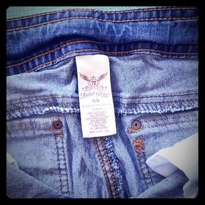 Faded Glory  blue jeans size 8 A